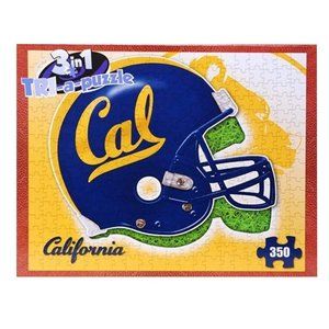 Cal-Berkley Golden Bears College Football Tri-A-Puzzle 3 in 1 350 Pcs NWT